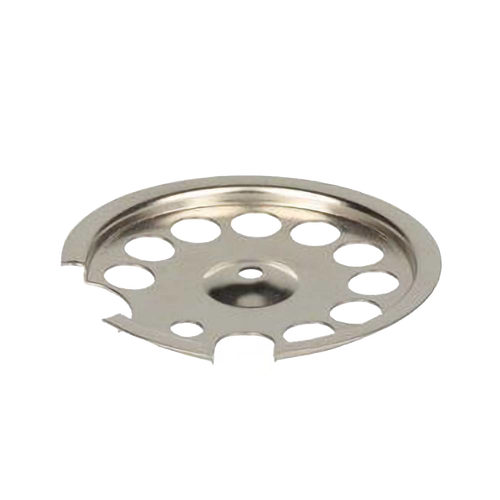 Handcrafted polished chrome central bottom plate designed to connect lantern frame and tank, compatible with Petromax lamps, featured in Lamps & Lighting, Parts and Accessories, and Best Sellers collections.