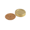 Brass oil lamp cap with a cork insert, featuring 1-inch female coarse threads, designed as a replacement part for lamps, included in Lamps & Lighting, Parts and Accessories, Lamp Burners and Collars, Best Sellers, Promo Eligible collections.