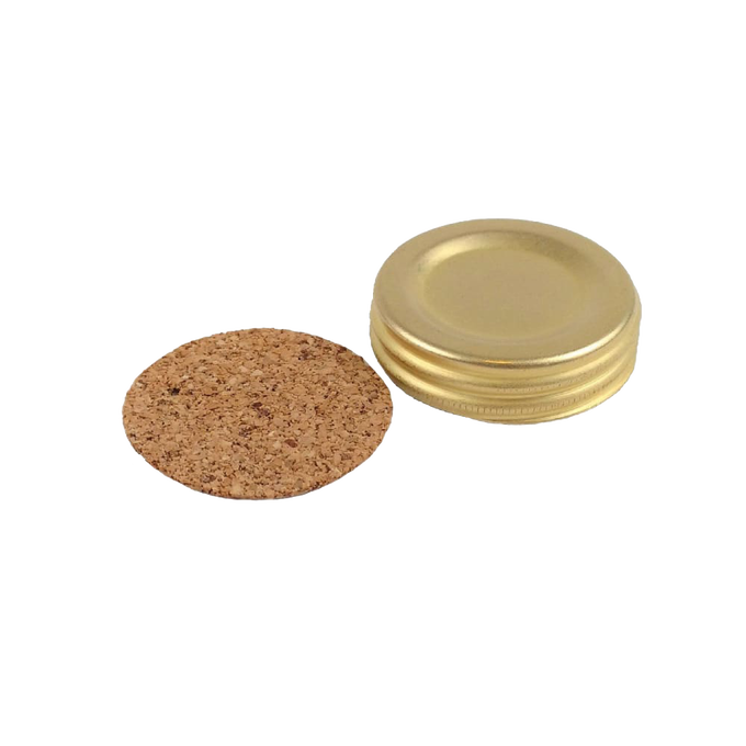 Brass oil lamp cap with a cork insert, featuring 1-inch female coarse threads, designed as a replacement part for lamps, included in Lamps & Lighting, Parts and Accessories, Lamp Burners and Collars, Best Sellers, Promo Eligible collections.