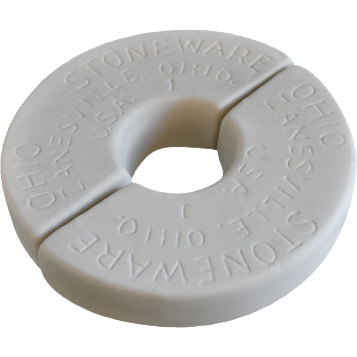Durable stoneware weight stones made in the USA to fit numbered crocks, crafted for keeping food submerged during fermenting and pickling in Kitchen & Food, Food Preservation, and USA Made collections.