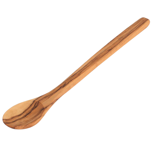 Handcrafted wooden jam spoon made from oiled olive wood with a smooth finish, ideal for Kitchen & Food, Kitchen Gadgets, Cooking and Baking Helpers, Storage and Serving, and Best Sellers collections.