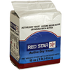 Package of Red Star active dry yeast weighing 16 ounces, ideal for bread making and included in Kitchen & Food, Dry Goods and Mixes, Best Sellers, and Bread Making Supplies collections.