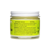 Clear glass jar of Uncle Harry's Ayurvedic Face Cream with a white lid, featuring a lightweight, moisturizing formula made in USA, ideal for health, wellness, and personal care collections.