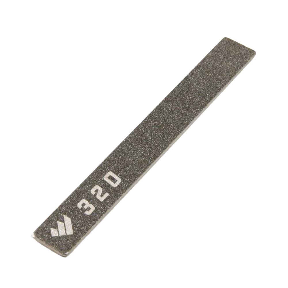 Rectangular sharpening abrasive stone marked with "320" grit, designed for use in precise knife sharpening within Farm, Garden & Tool, Kitchen & Food, and Sharpening collections.