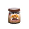 Clear jar with brown screw-on lid containing concentrated beef soup base labeled gluten-free and no MSG, handcrafted and made in USA, ideal for Kitchen & Food, Pantry, and Best Sellers collections.