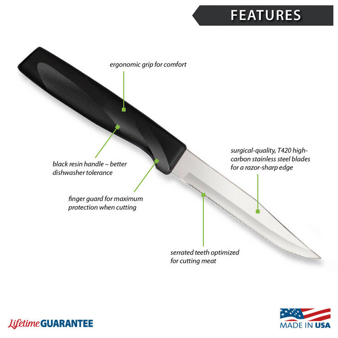 Rada Anthem Serrated Steak Knife