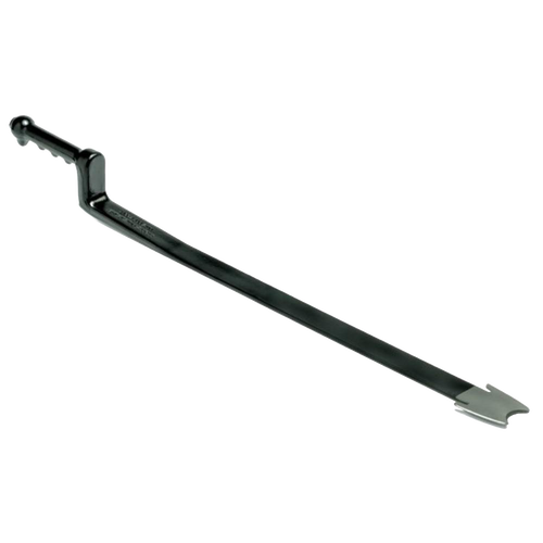 Durable one-piece forged slate ripper with flexible spring and angled handle, designed for removing shingles, featured in Farm, Garden & Tool, Hand Tools and Hardware, USA Made, and Best Sellers collections.