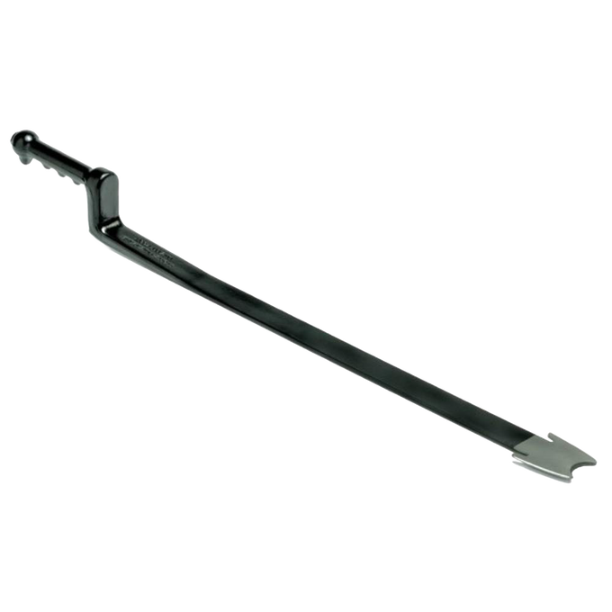 Durable one-piece forged slate ripper with flexible spring and angled handle, designed for removing shingles, featured in Farm, Garden & Tool, Hand Tools and Hardware, USA Made, and Best Sellers collections.