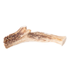 Naturally shed deer antler dog chew, handcrafted in the USA, organic and sustainable, providing a long-lasting, odor-free treat for pets, featured in Pet Supplies and Best Sellers collections.