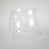 Clear replacement glass globe with a curved shape designed for kerosene lanterns, suitable for Lamps & Lighting, Emergency Supplies, Gas Lights, and Best Sellers collections.