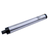 Handcrafted stainless steel water well cylinder with corrosion-resistant #304 stainless steel body and non-corrosive food-safe internal components, made in USA, ideal for water pumps and appliance collections.