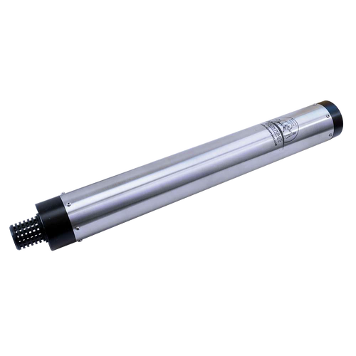 Handcrafted stainless steel water well cylinder with corrosion-resistant #304 stainless steel body and non-corrosive food-safe internal components, made in USA, ideal for water pumps and appliance collections.