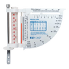 Outdoor multi-function weather meter featuring rain gauge, thermometer, and wind speed chart with easy mounting, ideal for Farm, Garden & Tool, Garden Accessories, Best Sellers, and Promo Eligible collections.