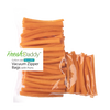 Reusable vacuum zipper bag filled with cut carrots, designed for food preservation and kitchen storage, featured in Food Preservation and Best Sellers collections.