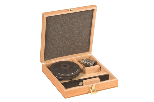 Handcrafted hardwood storage case made in USA with compartments for organized Country Living grain mill parts, ideal for Kitchen & Food, Grain Mills, USA Made, Best Sellers, and Bread Making Supplies collections.