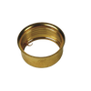 Solid brass threaded filler hoop designed for Rayo type oil lamps, serving as a durable replacement part in lamps and lighting, lamp burners and collars collections.