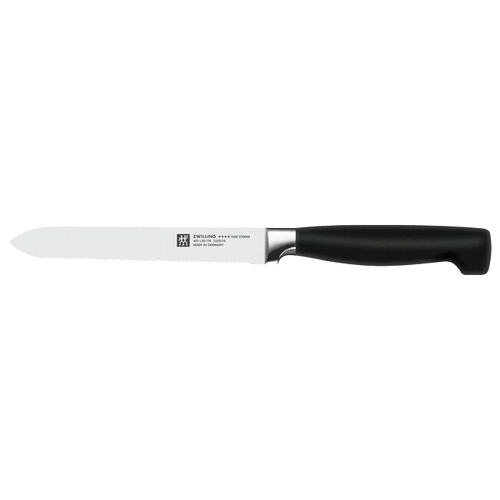 ZWILLING Four Star 5-Inch Serrated Utility Knife