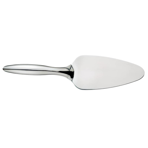 Heavy gauge stainless steel pie server with a gleaming mirror finish, designed for durability and ease in serving desserts, featured in Kitchen & Food, Storage and Serving, Best Sellers collections.