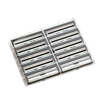Clear plastic case containing ten double track lubricating strips replacement blades for safety razors, USA made, featured in Health & Wellness, Grooming and Personal Hygiene, USA Made, Best Sellers, and Promo Eligible collections.