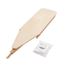 Handcrafted wooden ironing board made by Amish artisans from maple and birch, designed for durability, perfect for Home & Decor, Laundry Supplies, and USA Made collections.