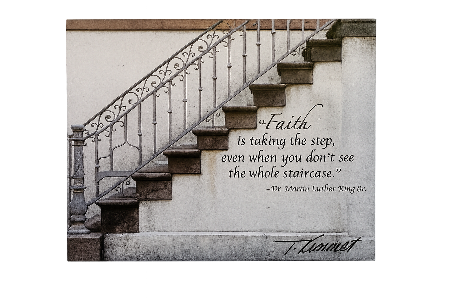 Rope Plaque with Bible Verse/Quote - 11"x14" Wall Art
