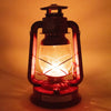 Handcrafted bright red Rayo Redi-Lite Lantern glowing warmly, designed for reliable outdoor and emergency lighting, featured in Farm, Garden & Tool, Camping, and Best Sellers collections.