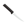 High carbon stainless steel paring knife with a durable black handle, handcrafted in the USA, ideal for precise food prep in kitchen and farm tool collections.