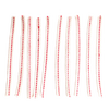 Assortment of high-grade cotton flat wicks with red center stitching, designed for clean burning oil lamps, ideal for Farm, Garden & Tool, Lamps & Lighting, and Emergency Supplies collections.