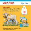 Bright educational poster showcasing a shaped 100-piece lamb jigsaw puzzle with fun knitting fact, part of Toys, Books & Games, Children's Toys, Games and Puzzles, and Best Sellers collections.