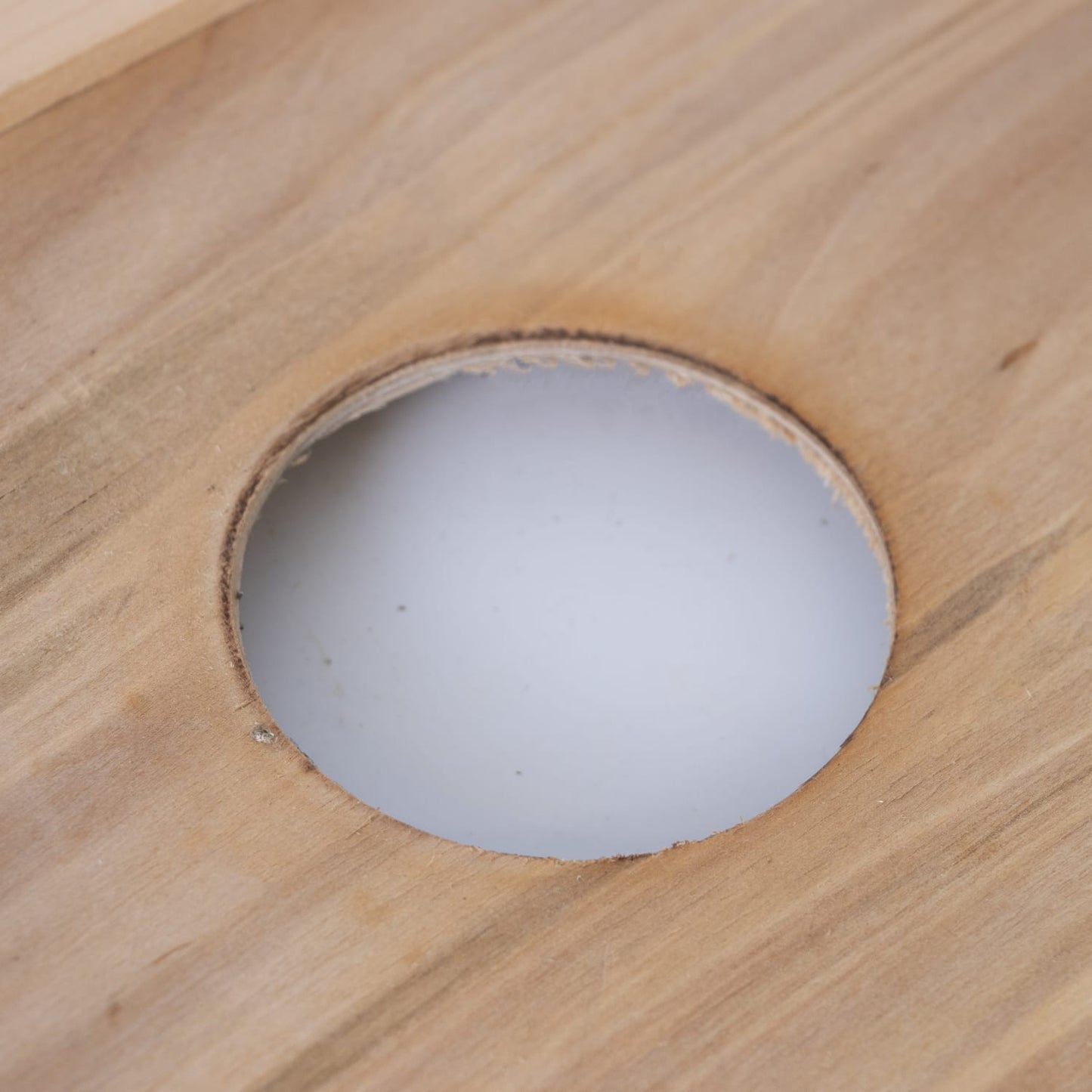Handmade Amish made wooden hive inner cover with a central ventilation notch for controlling moisture and air circulation, part of Farm, Garden & Tool and Beekeeping Supplies collections.