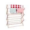 Handcrafted Amish made wooden clothes dryer in a compact, foldable design with multiple drying rods, ideal for laundry supplies and featured in Home & Decor, USA Made collections.