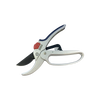 Geared anvil pruning shears with ergonomic textured handles and a red locking mechanism designed for efficient cutting of woody branches in Farm, Garden & Tool and Lawncare collections.