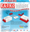 Box showing a classic card game set with red plastic racks holding number cards in sequence on a blue background, ideal for children and family play, featured in Toys, Books & Games, Children's Toys, Games and Puzzles, Table and Board Games, Best Sellers, and Promo Eligible collections.