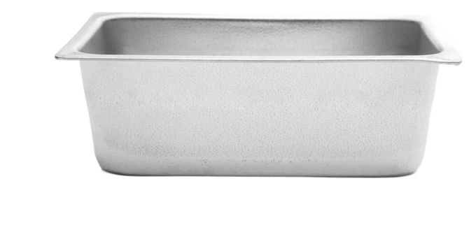 Mini Tin-Plated Steel Bread Pan – 4"