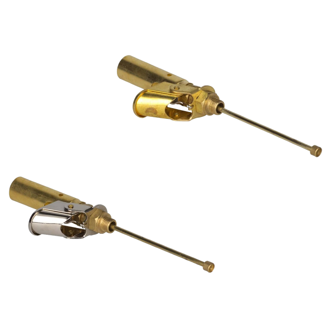 Two precision-crafted rapid preheaters with brass and polished finishes, designed to fit specific pressure lamps, featured in Lamps & Lighting, Parts and Accessories, Other Parts, Best Sellers, and Promo Eligible collections.