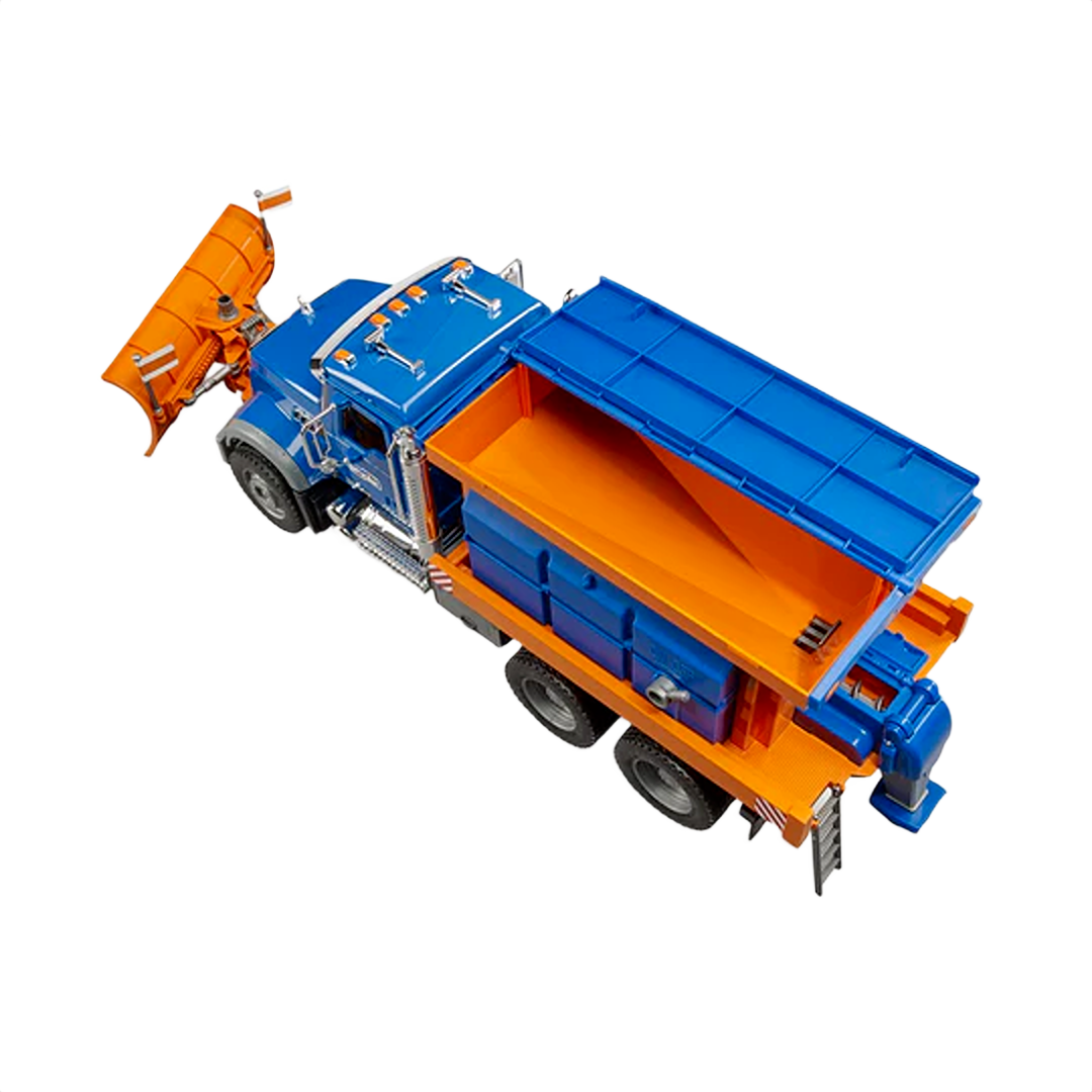 Bruder Toys MACK Granite Winter Service Truck with Snow Plow