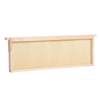 Handcrafted medium wood bee frame featuring a heavy waxed plastic foundation, durable and ready for 5, 8, or 10-frame hives, part of USA Made, Amish Made, and Beekeeping Supplies collections.