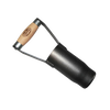 Handcrafted bulb planter with a durable steel cylinder and sustainably sourced ash wood handle, designed for easy soil cutting and planting in Farm, Garden & Tool and Garden Accessories collections.
