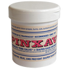 White plastic jar of Pinxav diaper rash ointment with vintage-style red and blue lettering, designed for soothing and healing skin, featured in Health & Wellness and USA Made collections.
