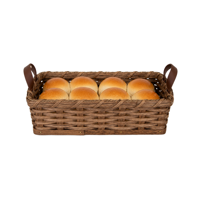 Handwoven Dinner Roll Basket - Amish Made