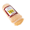 Bag of natural beeswax pellets for candle making, handcrafted and ideal for lamps, candlemaking supplies, and clean-burning candle projects.