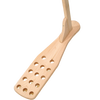 Handcrafted American-made apple butter stirrer with a smooth, 3/4-inch thick poplar paddle, long maple handle, and rounded bottom, perfect for Farm, Garden & Tool and Kitchen & Food collections.