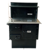 Compact handcrafted wood cookstove with heat-resistant black finish, seamless steel cooking surface, and controlled combustion design, ideal for Stoves, Cookstoves, Best Sellers, and All Stoves & Appliances collections.