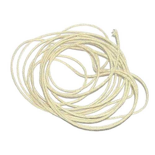 Coiled bundle of natural cotton wicking designed for small container candles under 2 inches diameter, featured in Candles and Candlemaking, Lamps & Lighting, and Candlemaking Supplies collections.