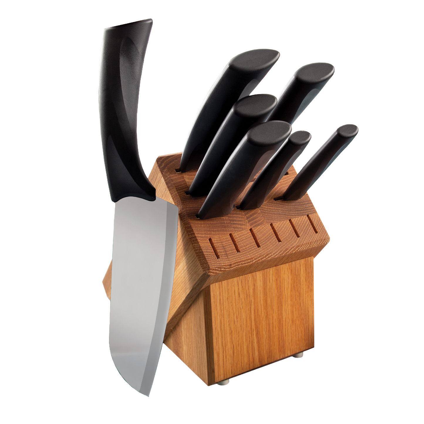 Rada Anthem Oak Block Knife Set