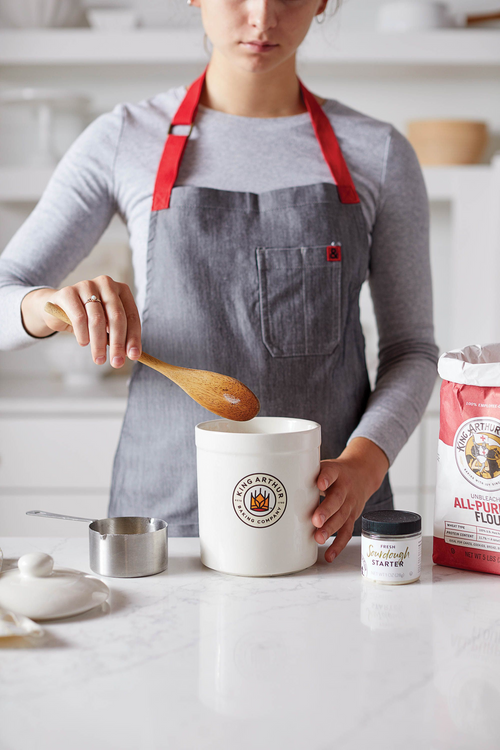 King Arthur Baking Company Classic Sourdough Starter Crock