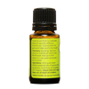 Amber glass dropper bottle of oral care elixir with a black ribbed cap, featuring a bright green label detailing natural essential oil ingredients and usage instructions, made in USA and ideal for Health & Wellness and Grooming and Personal Hygiene collections.