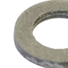 Close-up of a round metal washer or bushing with a textured surface, designed to reduce friction in kitchen and food specialty equipment, including butchering supplies in best sellers and promo collections.