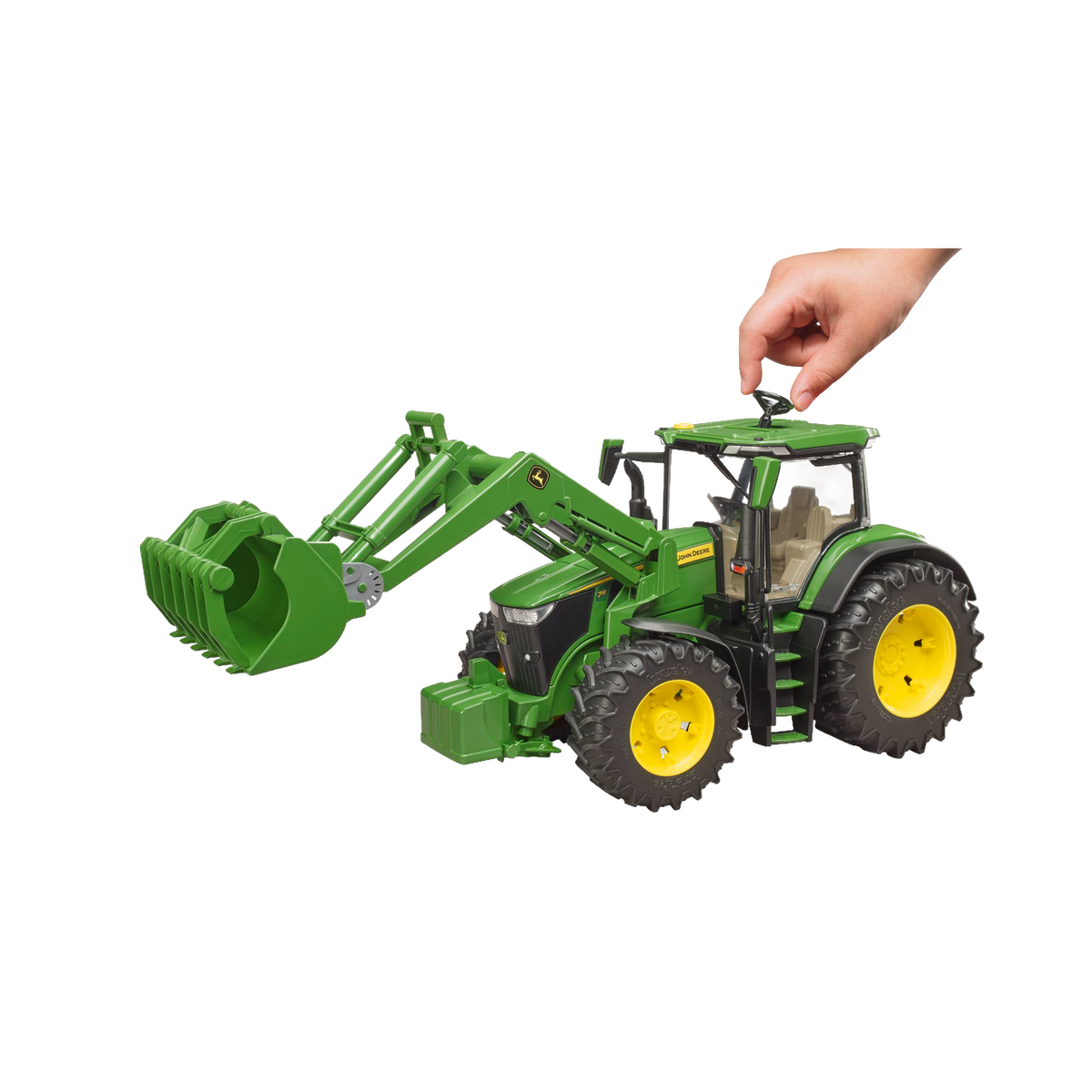 Bruder Toys John Deere 7R 350 Tractor with Front Loader