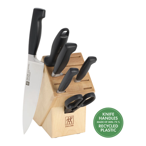 ZWILLING Four Star Eco 7-Piece Knife Block Set